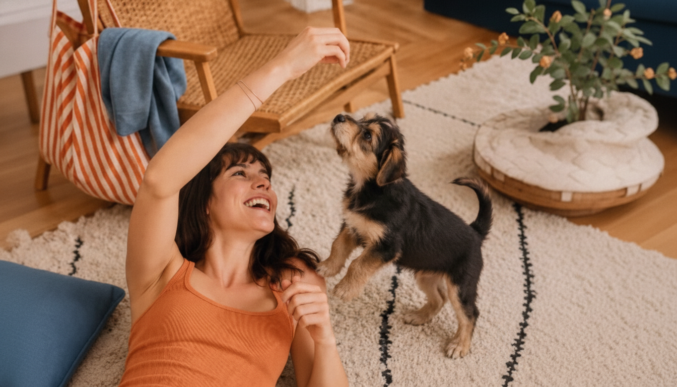 4-Week Puppy Training Routine: Potty, Cues & Socializing